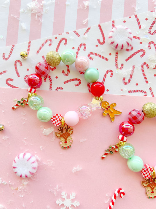 Merry and Bright Multi Charm Bracelet