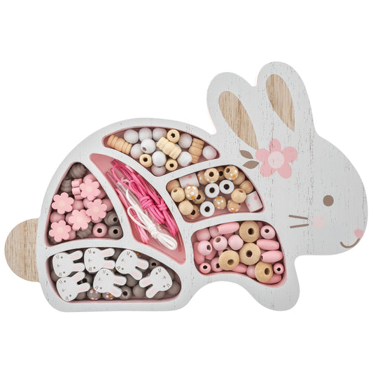 AVAILABLE FEBRUARY: Bead Boutiques: Bunny Rabbit Necklace and Bracelet Kit