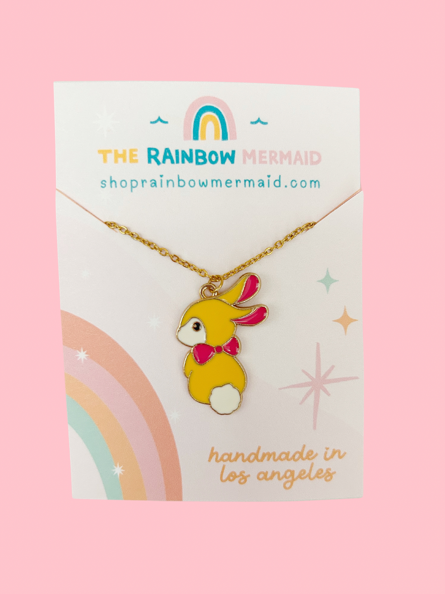 Shy Bunny Necklace