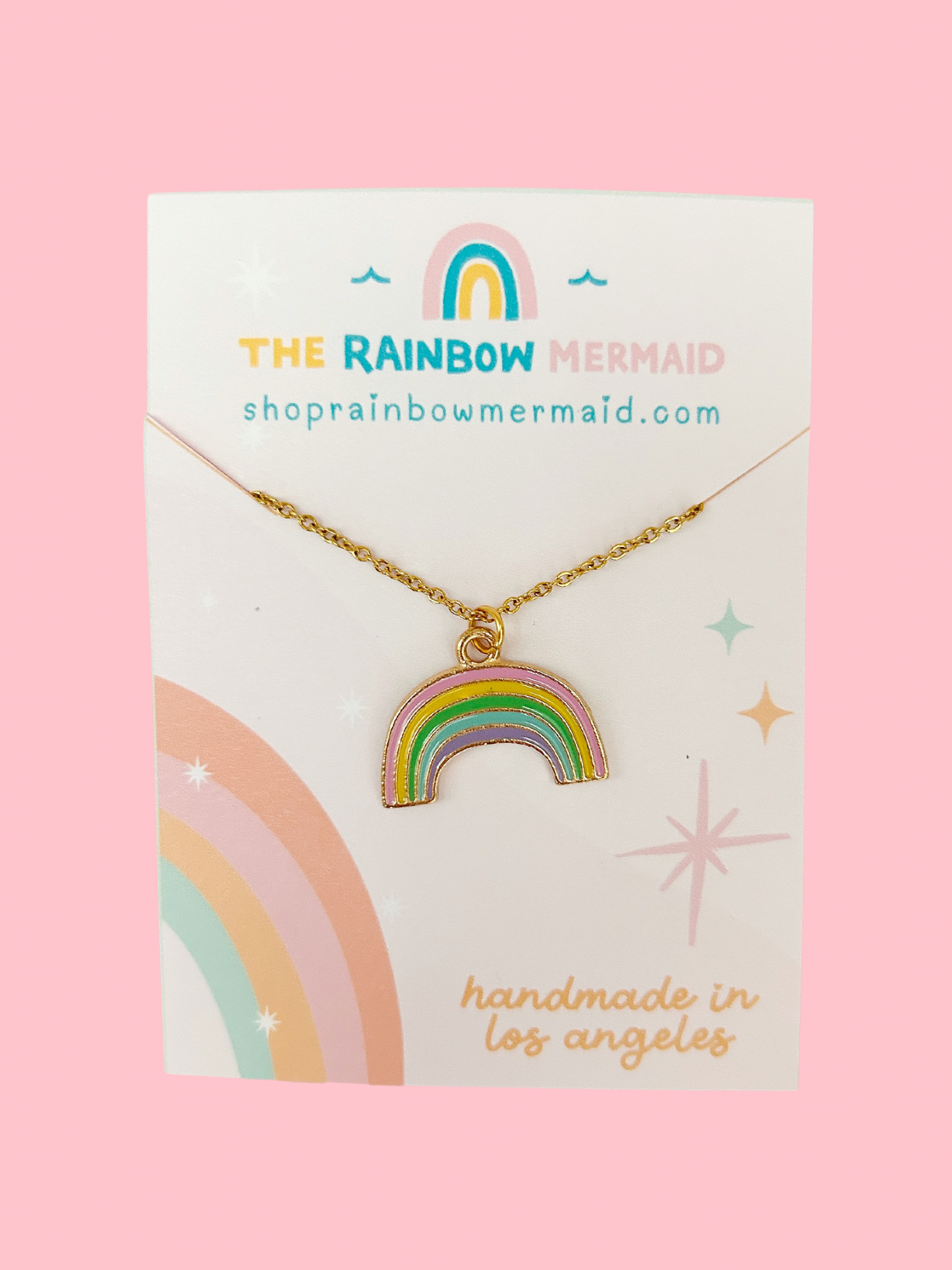 Pastel Rainbow Necklace