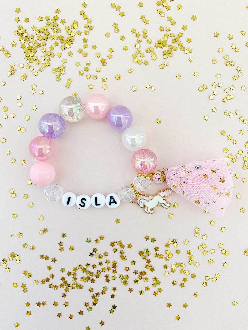 Unicorn bead store bracelet