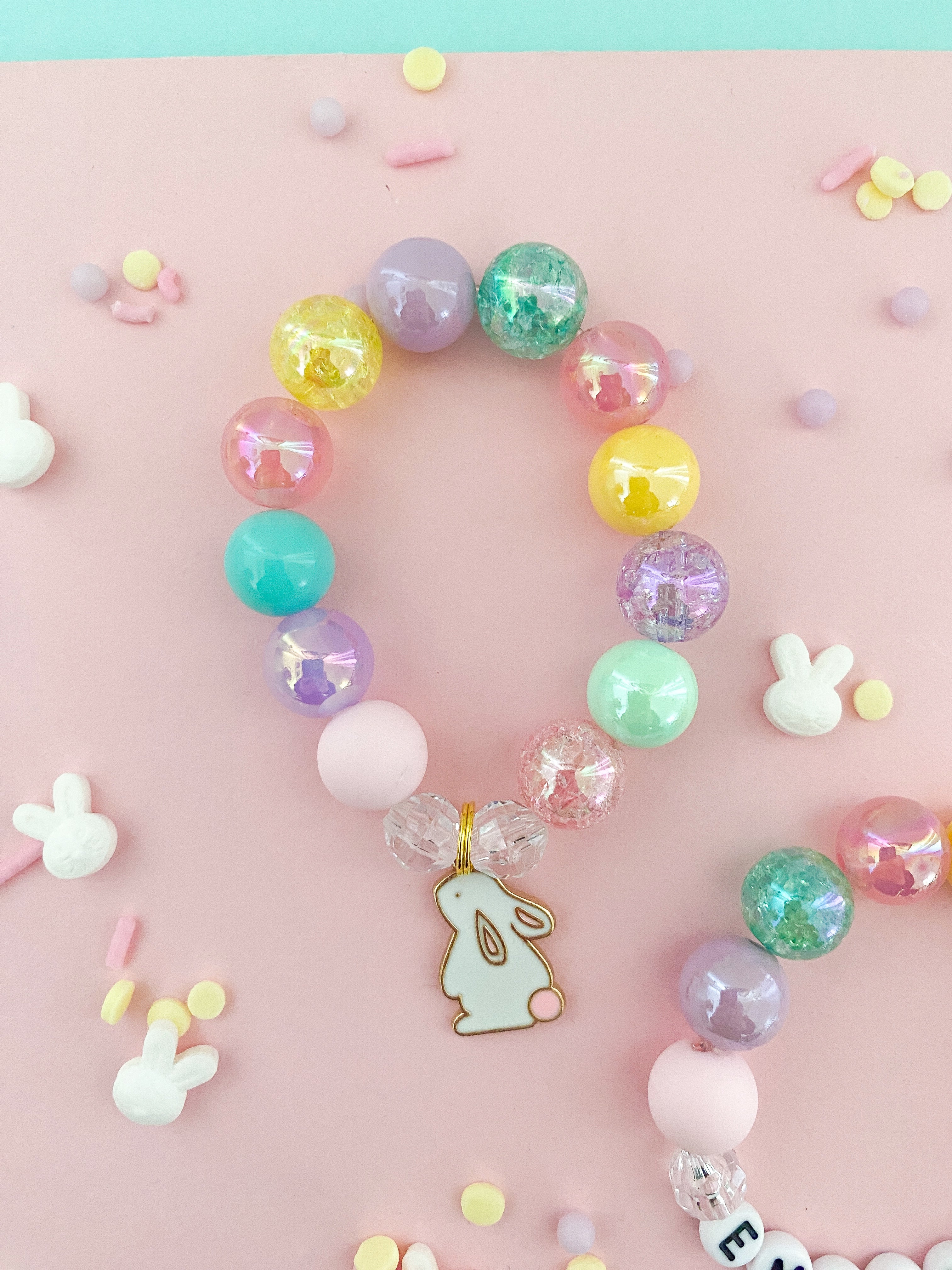 Bunny 2025 charm bracelet